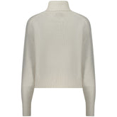 Calvin Klein White Cotton Sweater